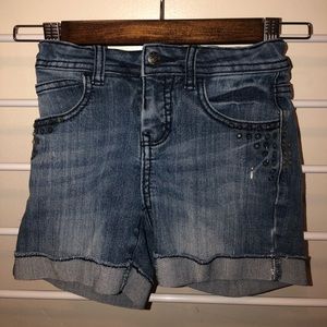 CHEROKEE Denim Shorts, Size Kids Medium
